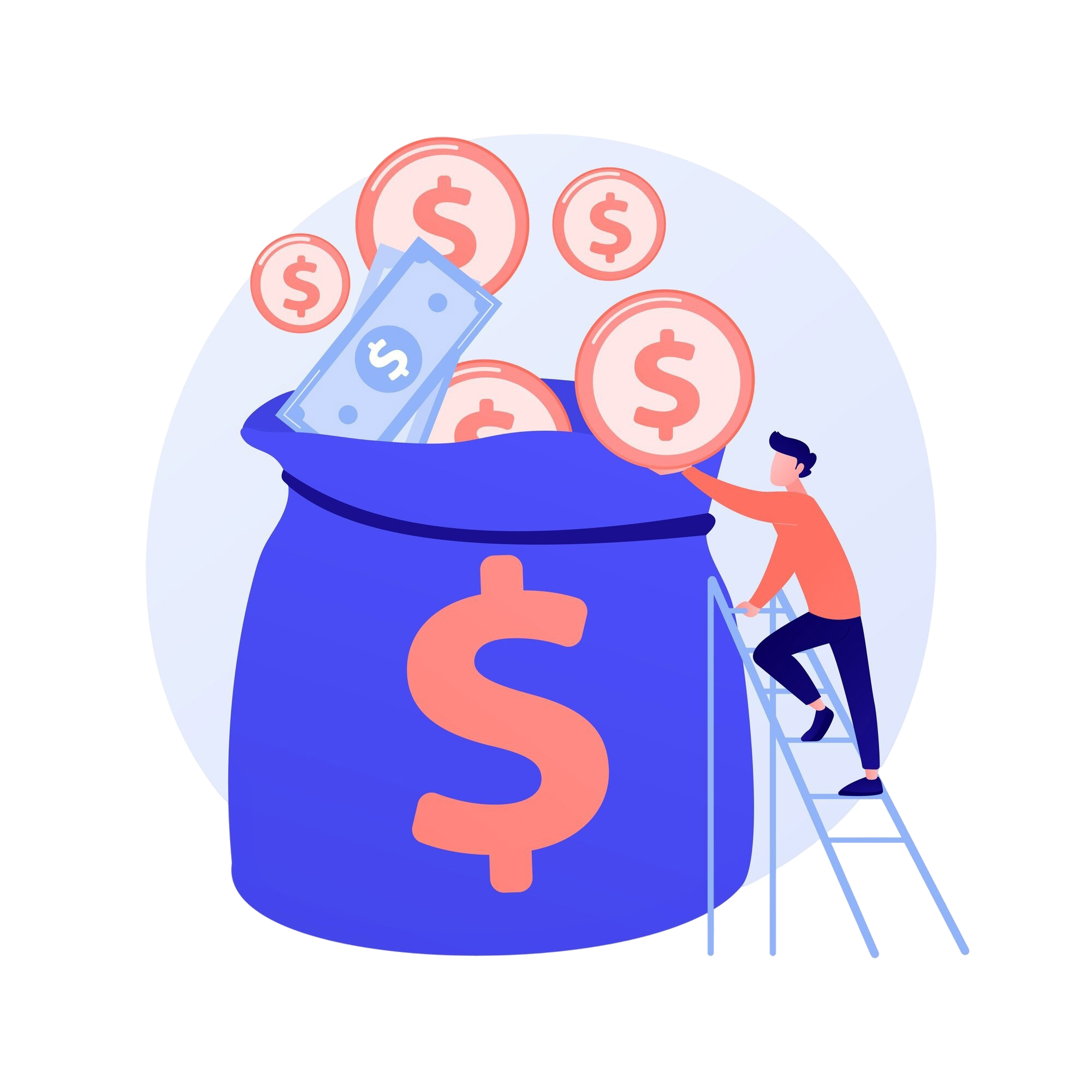 Earn Money Illustration